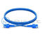 Sc UPC μπλε χρώματος θωρακισμένο σκοινί μπαλωμάτων 2,0 ινών οπτικό διπλό